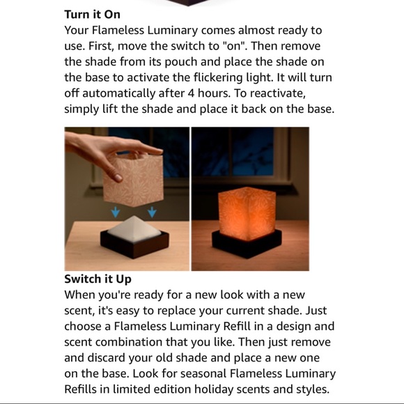 Febreze Home Collection Flameless Luminaire Kit - Picture 10 of 11